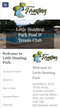 Mobile Screenshot of littlehuntingpark.com